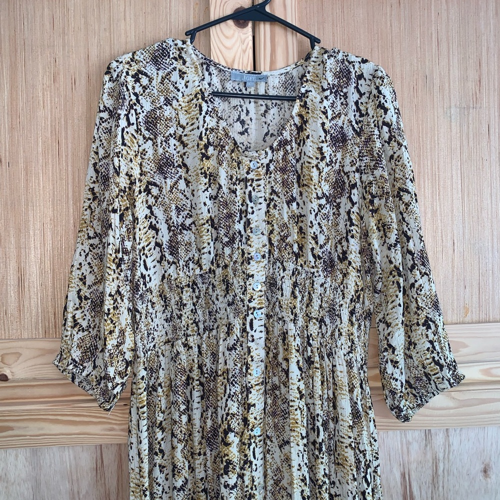 JGee boho renaissance modest dress size L - Picture 2 of 4